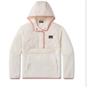 Southern Marsh Paige Marsupial Fleece Pullover in Oatmeal Size XS